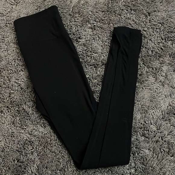 Athleta Powervita Barre Stirrup Tight Black Legging size Small style 353531 - Picture 4 of 10